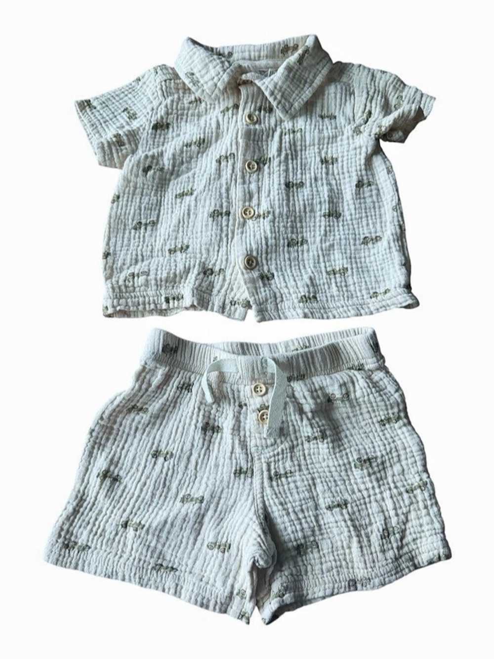 Chickpea Baby Boy 18M Tractor Matching Set